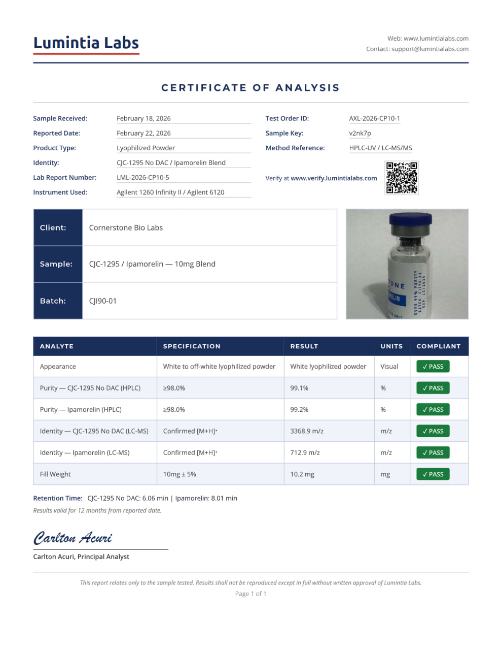 CJC-1295 No Dac | Ipamorelin